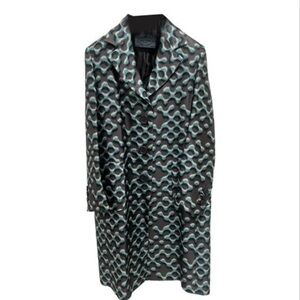 Prada Molecule Print Coat